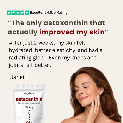 Astaxanthin Antioxidant 12mg